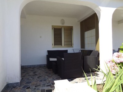 Apartment Two bedroom apartment with terrace and sea view Lopar, Rab A-17103-a - Outdoor photo 11