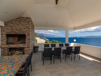 Apartment Two bedroom apartment with balcony and sea view Lokva Rogoznica, Omiš A-23105-c - Outdoor photo 6