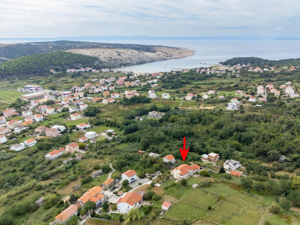 Apartment Two bedroom apartment with terrace and sea view Lopar, Rab A-23736-b - Outdoor photo 2