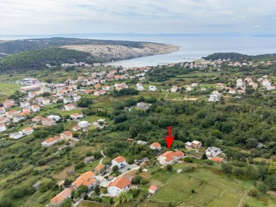 Apartment Two bedroom apartment with terrace and sea view Lopar, Rab A-23736-b - Outdoor photo 2