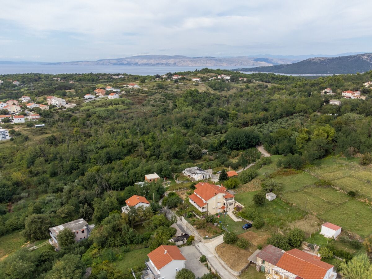 Apartment One bedroom apartment with terrace and sea view Lopar, Rab A-23736-c