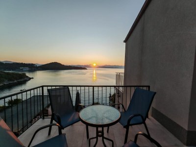 Apartment Two bedroom apartment with terrace and sea view Sobra, Mljet A-24530-a in Babino Polje - Apartment