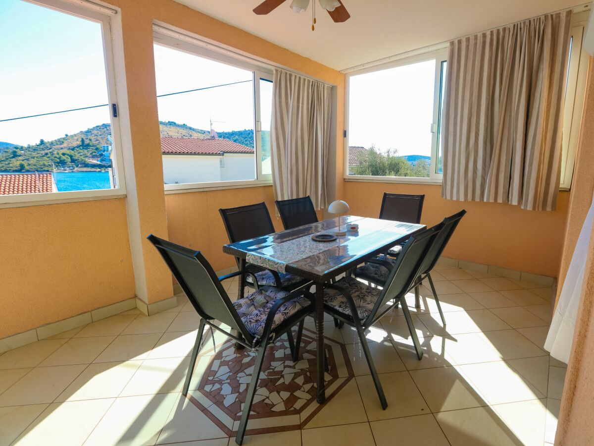 Apartment Two bedroom apartment with terrace and sea view Rogoznica A-24889-a