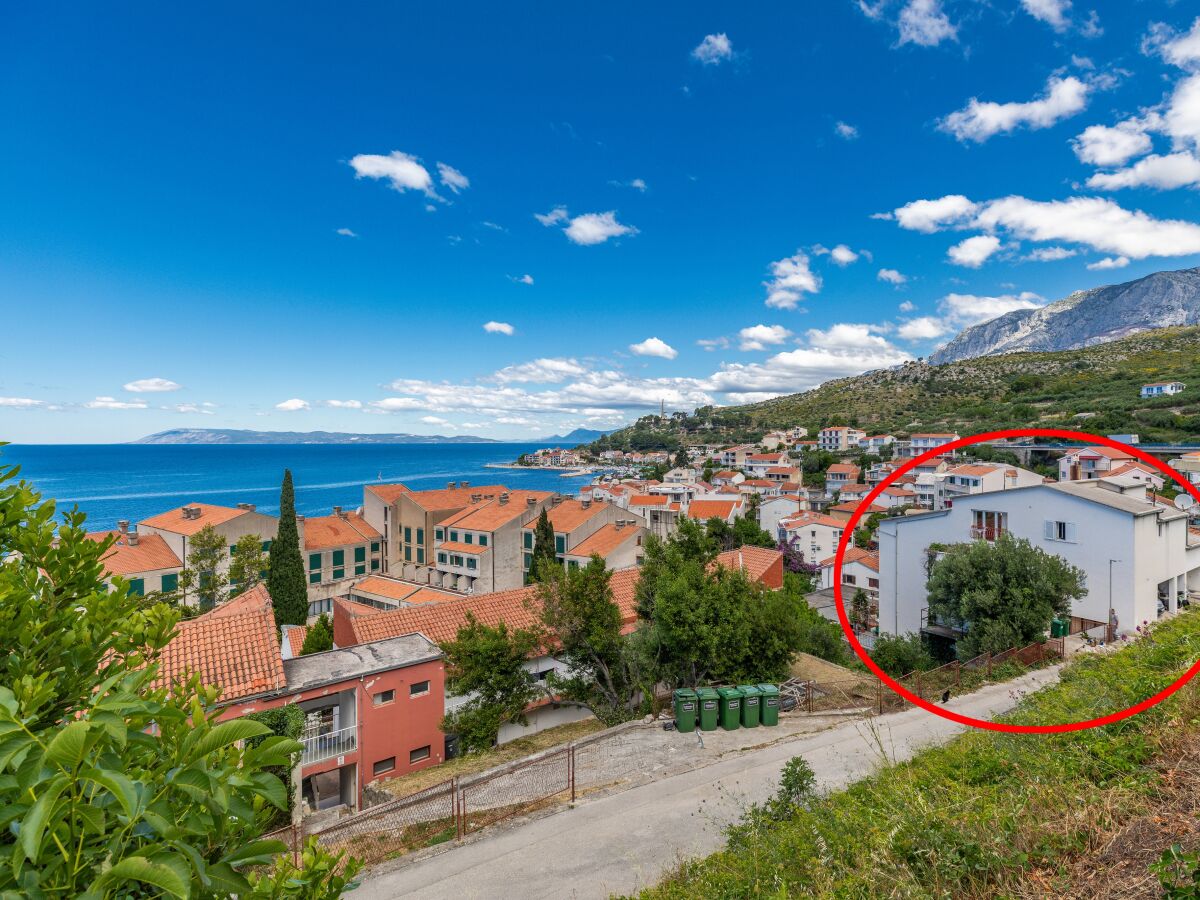 Apartment Two bedroom apartment with balcony and sea view Podgora, Makarska A-12326-b