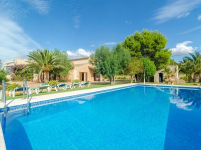 Villa Torre Marina (alga Marina) - Villa With Pool in Majorca South - Villa