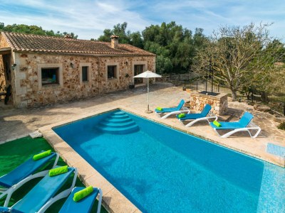 Villa Son Barrigo - Villa With Private Pool In Porreres in Majorca Central - Villa