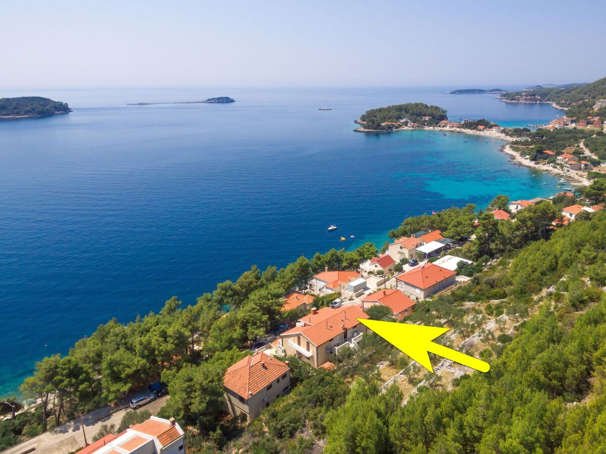 Apartment Two bedroom apartment near beach Prižba, Korčula A-9276-a