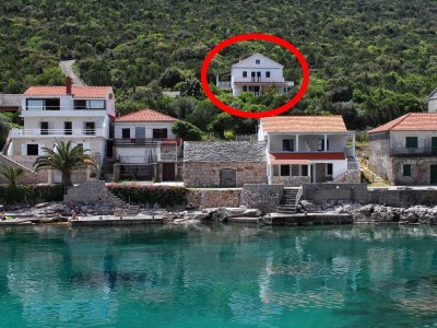Apartment Two bedroom apartment with terrace and sea view Cove Zarace (Gdinj), Hvar A-4597-a - Outdoor photo 2