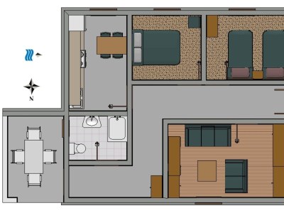 Apartment Two bedroom apartment near beach Zavalatica, Korčula A-187-b - Outdoor photo 35