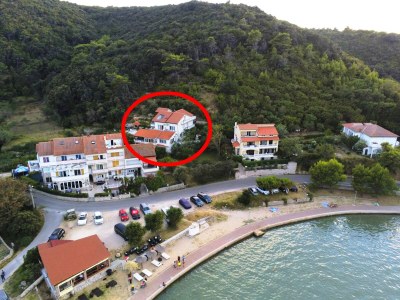 Apartment Studio flat with balcony and sea view Supetarska Draga - Donja, Rab AS-2022-b - Outdoor photo 2