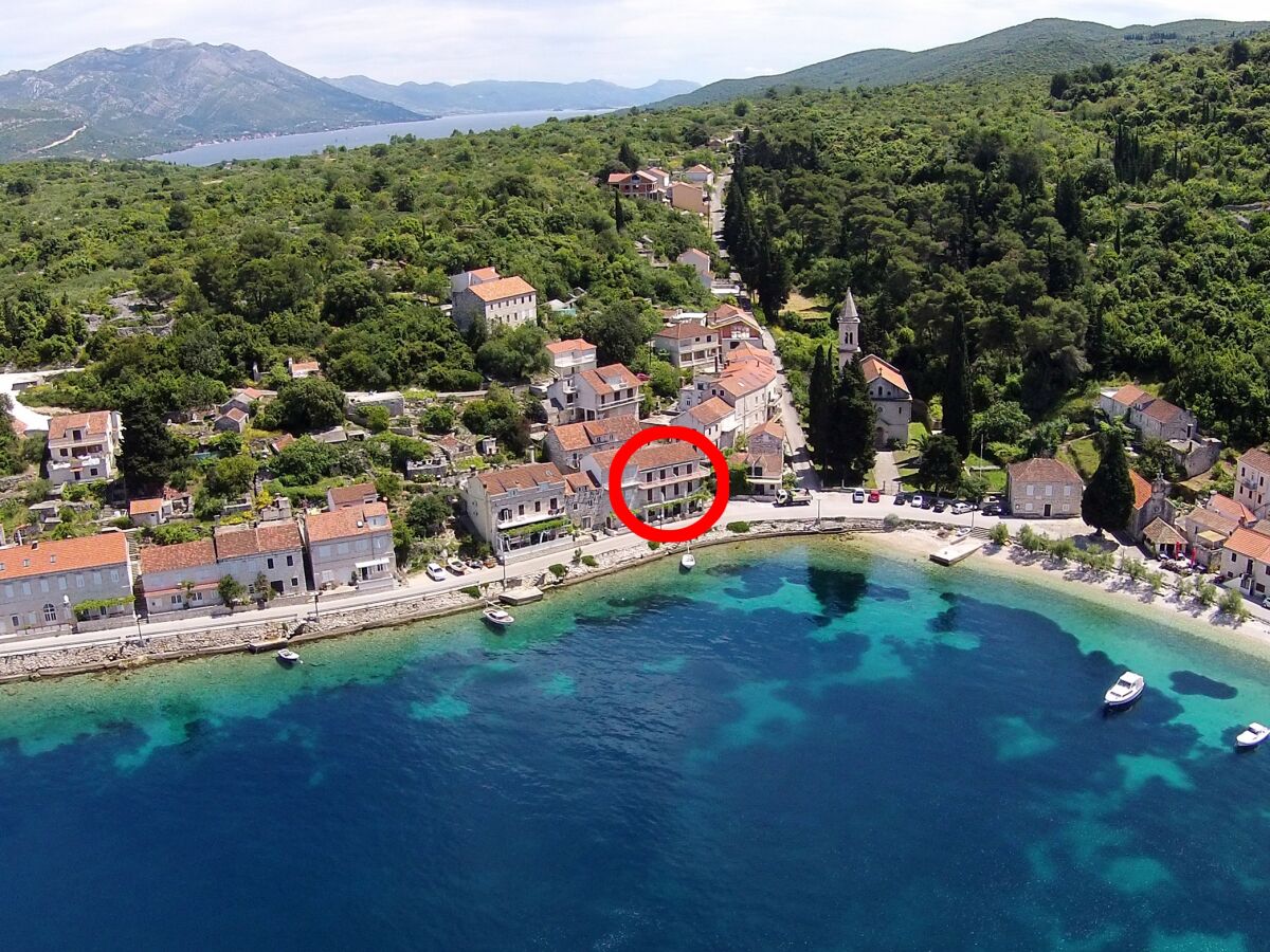 Apartment Studio flat near beach Račišće, Korčula AS-4341-c