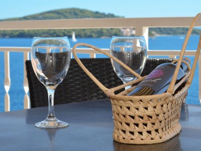 Apartment One bedroom apartment with terrace and sea view Seget Vranjica, Trogir A-4284-b in Seget Donji - Apartment