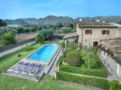 Villa Luxuriöse Villa mit 3 Schlafzimmern, Pollensa - Outdoor photo 12