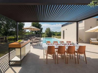 Villa Luxusvilla in Tar mit Aussicht - Outdoor photo 6