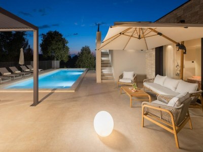 Villa Luxusvilla in Tar mit Aussicht - Outdoor photo 11
