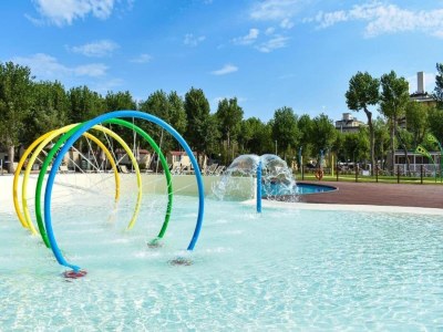 caravan Lodge im Rimini Family Village in Strandnähe - Outdoor photo 9