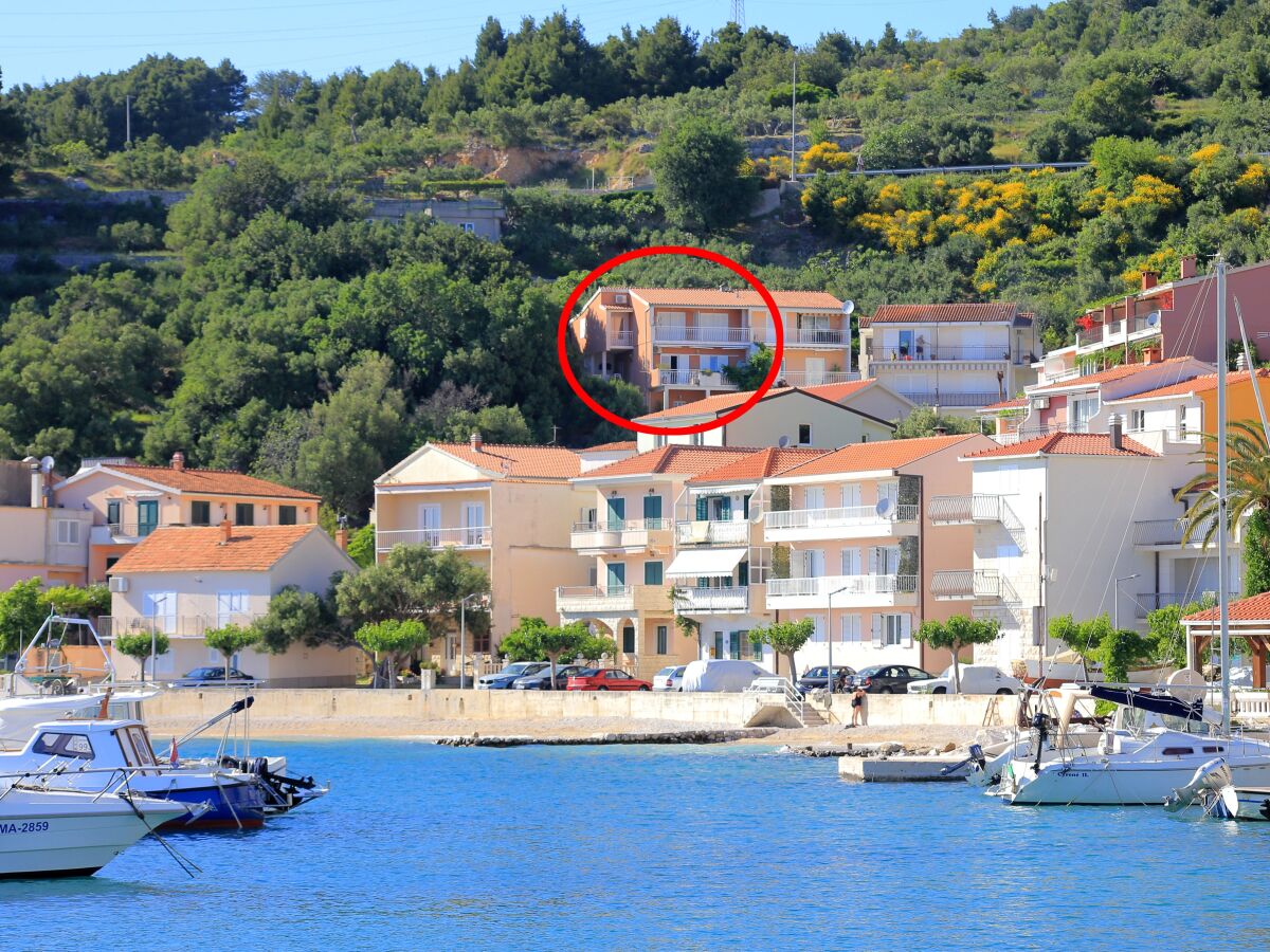 Apartment One bedroom apartment with terrace and sea view Podgora, Makarska A-2593-b