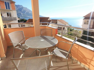 Apartment One bedroom apartment with terrace and sea view Duće, Omiš A-9437-b in Dugi Rat - Apartment