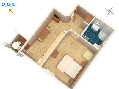 Apartment One bedroom apartment with balcony and sea view Duće, Omiš A-9437-g - Outdoor photo 18