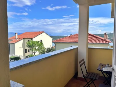 Apartment One bedroom apartment with balcony and sea view Čižići, Krk A-22046-c - Outdoor photo 22