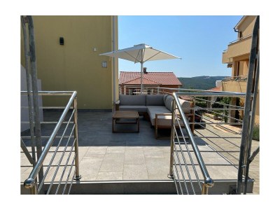 Apartment One bedroom apartment with balcony and sea view Čižići, Krk A-22046-d - Outdoor photo 6