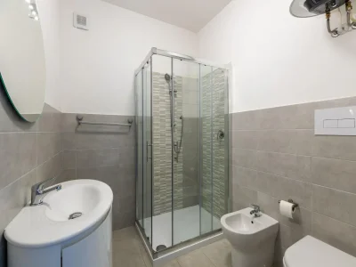 Apartment Air-conditioned, in residence, with pool and patio - Features photo 9