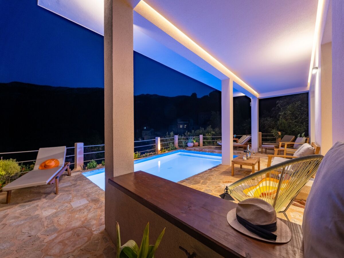 Holiday house Ruhiger Rückzugsort mit Meerblick auf Insel Hvar