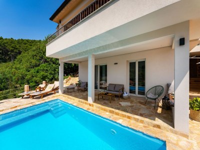 Holiday house Ruhiger Rückzugsort mit Meerblick auf Insel Hvar - Outdoor photo 12