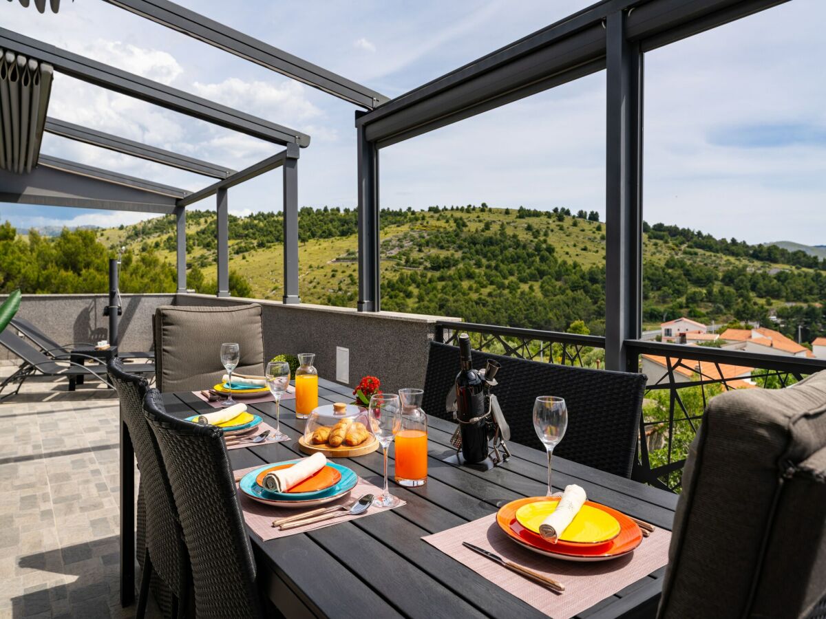 Apartment Helles Penthouse mit Meerblick, Hvar - Outdoor photo 5