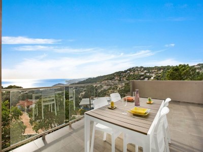 Villa Kinderfreundliche Villa mit Meerblick - Outdoor photo 5