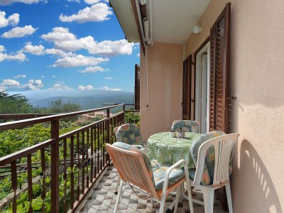 Apartment One bedroom apartment with balcony and sea view Rabac, Labin A-20746-a in Rabac - Apartment