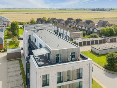 Apartment Luxusapartement mit Meerblick in Hallig Nordstrandischmoor - Apartment