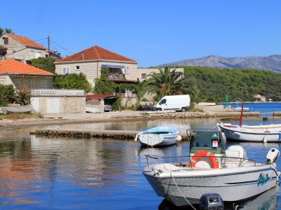 Apartment Two bedroom apartment near beach Lumbarda, Korčula A-9330-a - Outdoor photo 5