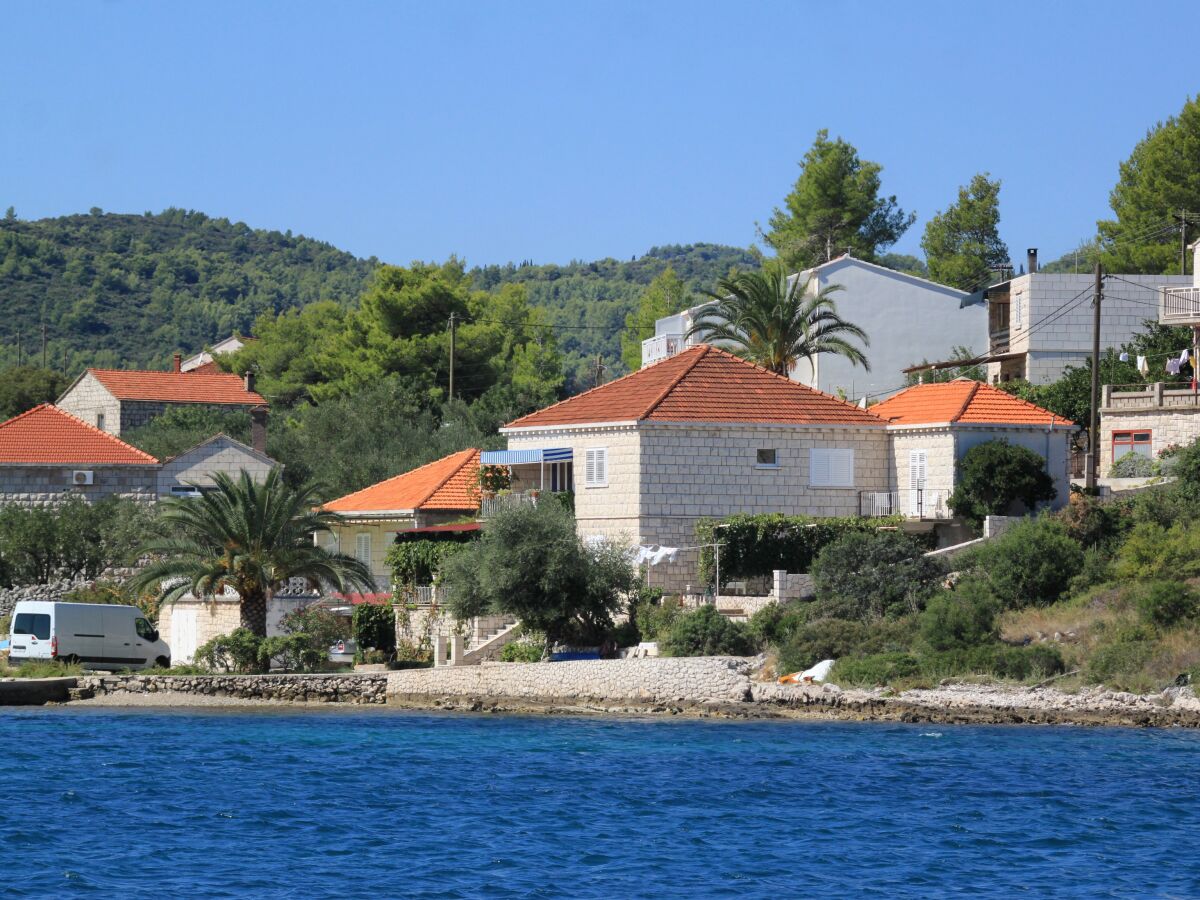 Apartment One bedroom apartment near beach Lumbarda, Korčula A-9330-b - Outdoor photo 4