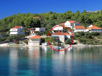 Apartment One bedroom apartment near beach Lumbarda, Korčula A-9330-b - Outdoor photo 7