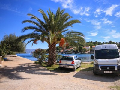 Apartment One bedroom apartment near beach Lumbarda, Korčula A-9330-c - Outdoor photo 14