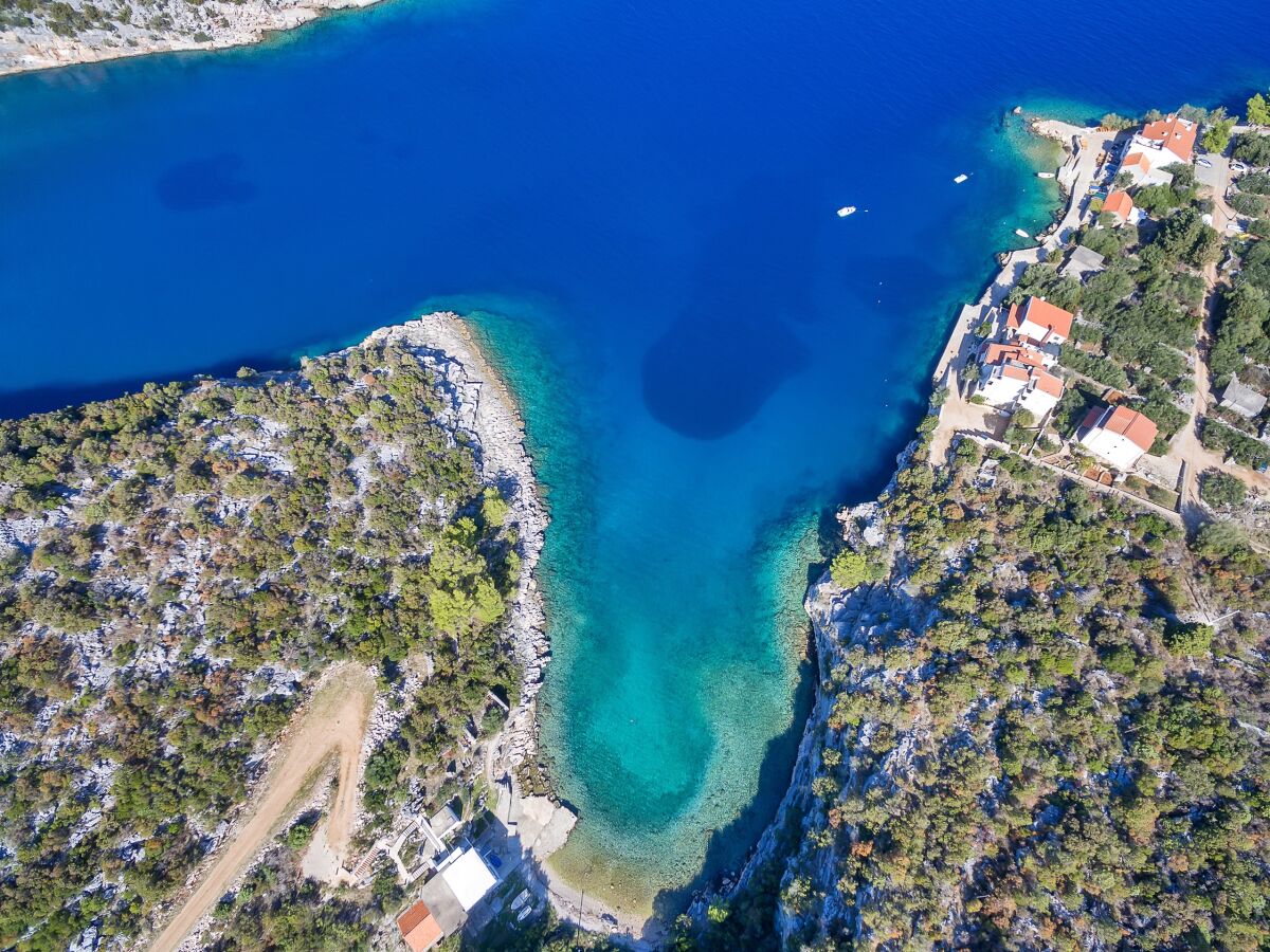 Apartment Studio flat near beach Cove Pokrivenik, Hvar AS-5231-a - Outdoor photo 4