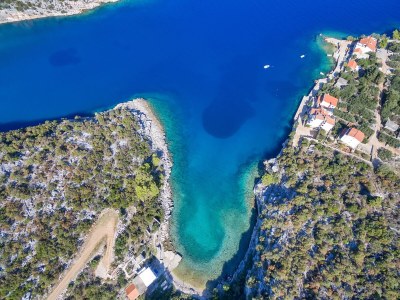 Apartment Studio flat near beach Cove Pokrivenik, Hvar AS-5231-d - Outdoor photo 4