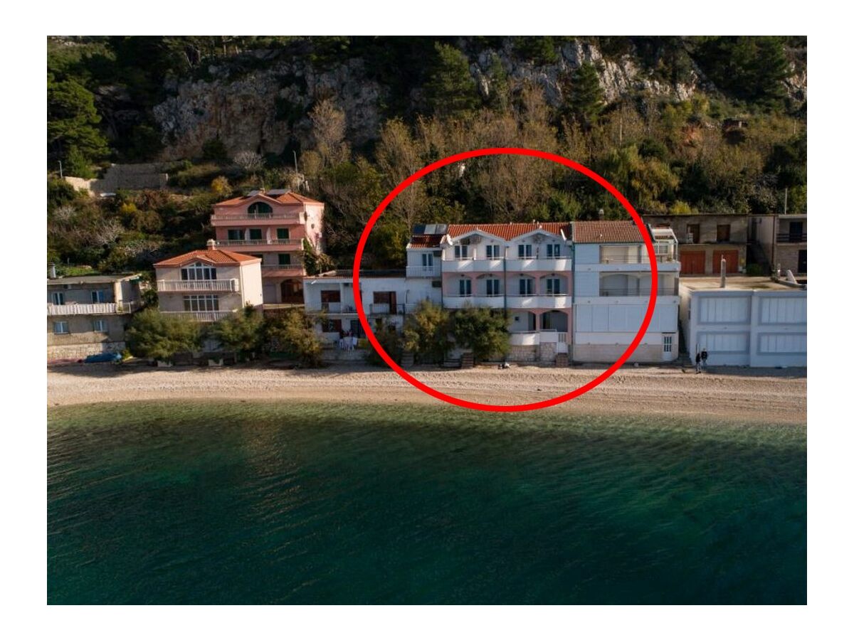 Apartment One bedroom apartment near beach Drašnice, Makarska A-20243-f - Outdoor photo 2