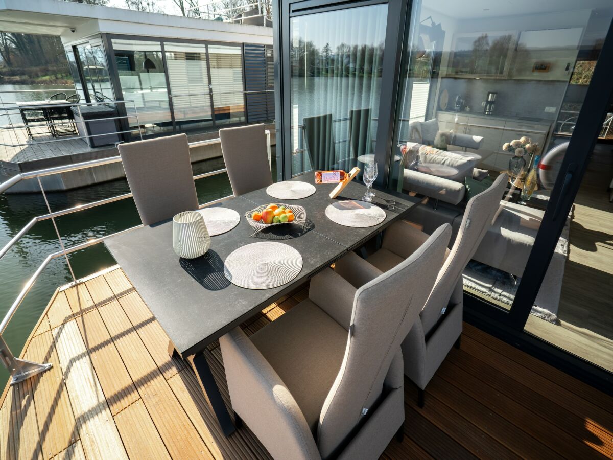 House boat Schönes Hausboot in Höxter - Outdoor photo 3