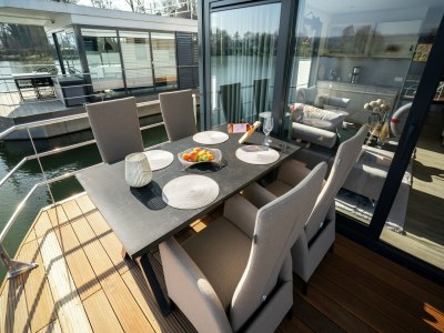 House boat Schönes Hausboot in Höxter - Outdoor photo 3