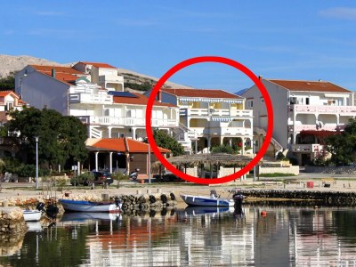 Apartment Studio flat near beach Kustići, Pag AS-4129-a in Zubovići - Apartment