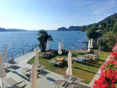 Holiday park Apartment in Meina with communal pool - Outdoor photo 2