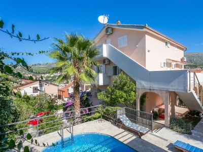 Apartment Studio flat with balcony and sea view Seget Vranjica, Trogir AS-14409-b - Outdoor photo 6