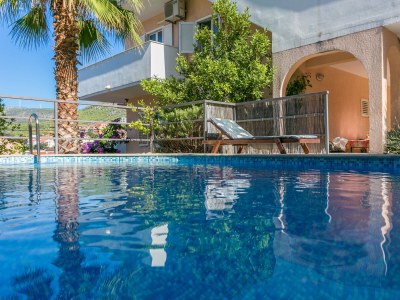 Apartment Studio flat with balcony and sea view Seget Vranjica, Trogir AS-14409-b - Outdoor photo 12