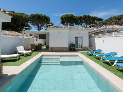 Villa La Perla Costera - Ferienhaus Mit Privatem Pool in Cadiz - Costa de la Luz - Villa