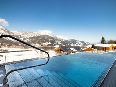 Holiday park Chalet mit warmem Pool auf der Terrasse - Outdoor photo 7