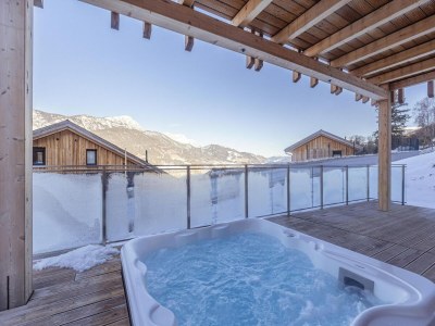 Holiday park Chalet mit warmem Pool auf der Terrasse - Outdoor photo 38