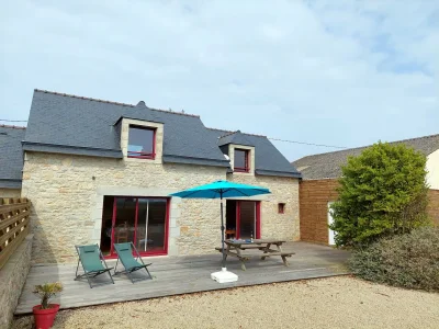 Holiday house Stone House in Cléder near Sandy Beach - Outdoor photo 2