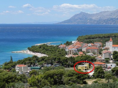 Apartment Studio flat with balcony Promajna, Makarska AS-6849-b in Promajna - Apartment